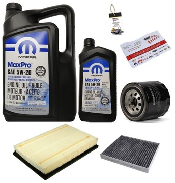 MOPAR 5W20 + FILTRY RAM 1500 4,7 11-13