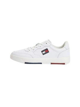 TOMMY HILFIGER BUTY MĘSKIE RETRO ESS BIAŁE r. 44