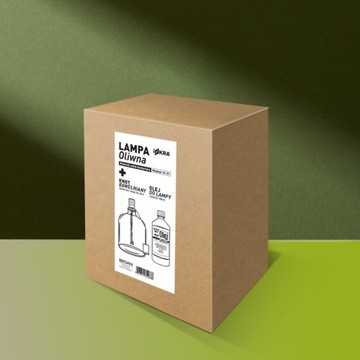 Стеклянный набор масляных ламп ЛАМПА с маслом 1л