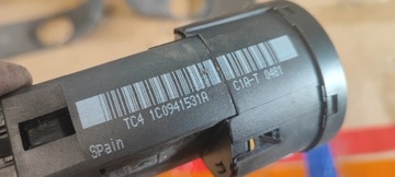 VW POLO 6N2 FL FACELIFT HALOGEN LEVÝ + PRAVÝ MŘÍŽKY PŘEPÍNAČ - KOMPLET