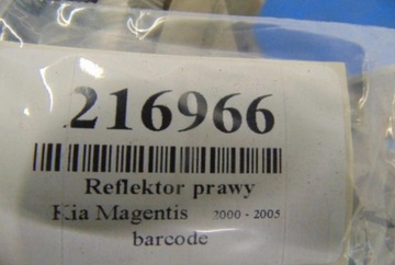 KIA MAGENTIS SVĚTLOMET PRAVÝ