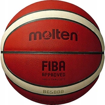 Piłka koszykówki Molten B6G5000 PREMIUM r.6 FIBA
