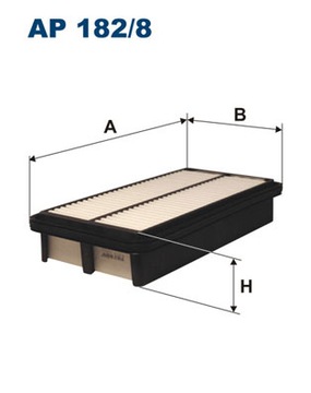 FILTR VZDUCHU FILTRON KIA CARNIVAL III AP182/8