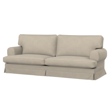 EKESKOG Pokrycie sofy 3-os, Velvet Beige