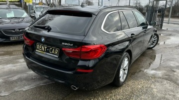 BMW Seria 5 G30-G31 Touring 520d 190KM 2018 BMW 520 190PS OPŁACONY Bezwypadkowy Automat, zdjęcie 7