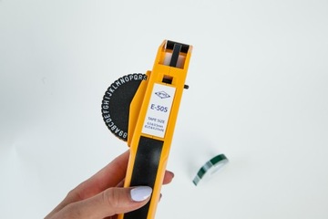 MOTEX E505 ЖЕЛТАЯ ЭТИКЕТИРОВОЧНАЯ МАШИНА 6 и 9 мм