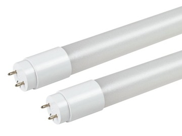 2x Świetlówka LED NANO T8 G13 120cm 18W 6000K Zimna Tuba NIETŁUKĄCA