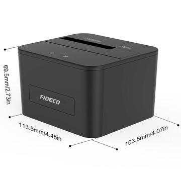 STACJA DOKUJĄCA FIDECO USB 3.0 DO DYSKÓW TWARDYCH 2.5'' 3.5'' SATA HDD