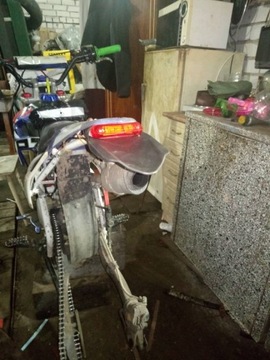 Задний светодиодный стоп-сигнал + положение поперечного эндуро-крыла