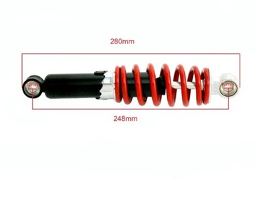 Amortyzator tylny Quad ATV 110 125 tył do Quada