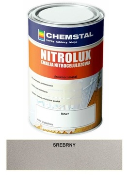 CHEMSTAL EMALIA NITROLUX NITRO SREBRNA 1L