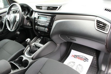 Nissan Qashqai II Crossover 1.5 dCi 110KM 2014 Nissan Qashqai Visia 1.5 dCi 110KM Salon Polska GWARANCJA RAPORT SelectCar+, zdjęcie 15