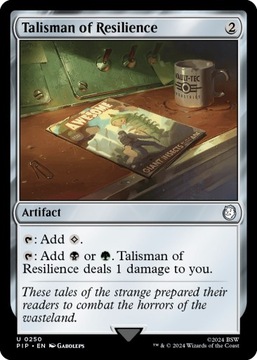 MTG Talisman of Resilience (U)