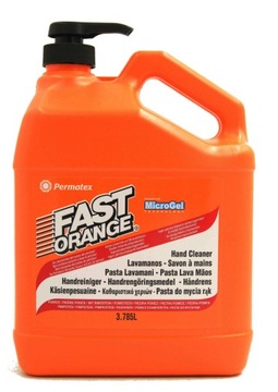 PERMATEX СРЕДСТВО ДЛЯ РУЧНОЙ СТИРКИ 3,78 Л ПАСТА «FAST ORANGE» / PERMATEX