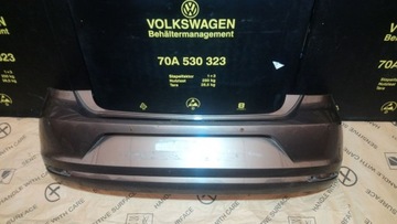 VW POLO V 5 6C LIFT 14-17 ZDERZAK TYŁ PDC HAK 6C6807421 BRAZOWY KOLOR