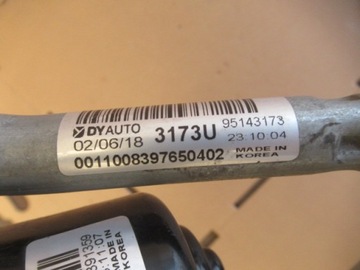 OPEL KARL MECHANIZMUS STĚRAČE