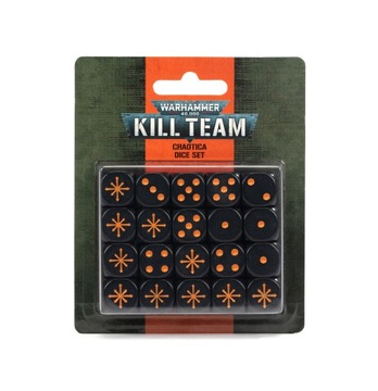 Kill Team: Chaotica Dice Set - kostki k6 CSM