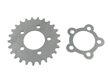 MOTORYNKA PONY ROMET ZĘBATKA TYŁ TYLNA +PODKŁADKA