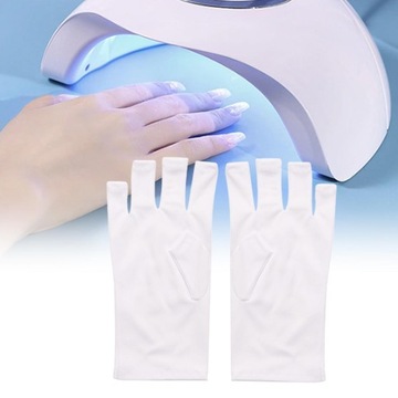 2 коротких защитных перчатки без пальцев