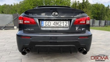 Lexus IS II Sedan F 423KM 2008 Lexus IS ISF 5.0v8 moc 423KM full led obnizona najbogatsza wersja sten id, zdjęcie 3