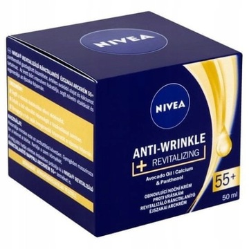 Krem przeciwstarzeniowy do twarzy Nivea na noc 50 ml