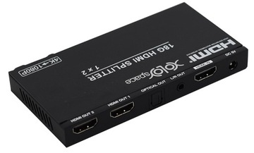 Разветвитель HDMI 1x2 HDR 4K HDCP 2.2! Аудио Экстрактор