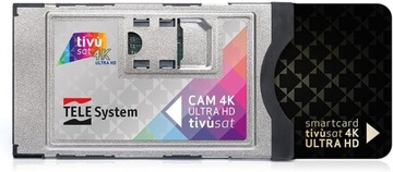 Модуль DVB, адаптер CI+ для телевизора, без карты Tele System CAM tivùsat 4K