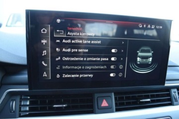 Audi A4 B9 Limousine Facelifting 2.0 40 TFSI 204KM 2020 Audi A4 Limousine SalonPL 204KM TSI mHEV LED Matrix HAK Kamery360 Navi MMI, zdjęcie 19