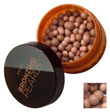 avon BRĄZER w PEREŁKACH / PEREŁKI BRĄZUJĄCE do twarzy - puder MEDIUM 10348