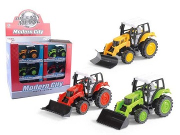 TRAKTOR KOPARKA SPYCHACZ ŁYŻKA RESORAK METAL