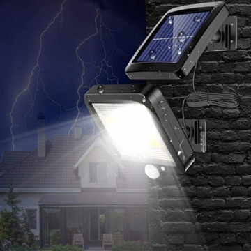 СОЛНЕЧНАЯ ЛАМПА 100 LED С СУМЕРКАМИ И ДАТЧИКОМ ДВИЖЕНИЯ