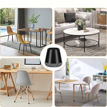 SILICONE SEAT COASTERS WITH Felt для ножек стульев Набор из 24 штук 15-20 мм