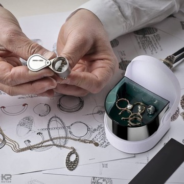 MYJKA DO MYCIA PROTEZ ZĘBOWYCH URZĄDZENIE DO CZYSZCZENIA APARATÓW PROTEZ