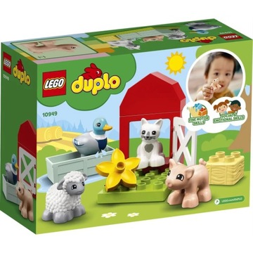 LEGO DUPLO Блоки 10949 Животные на ферме