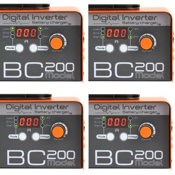 PROSTOWNIK INWERTOROWY 12V 24V Z ROZRUCHEM AKUMULATOROWY 200A BJC