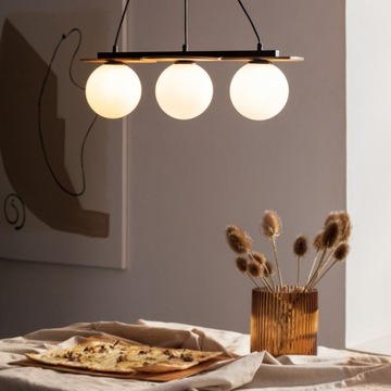 SIGMA Nowoczesna lampa LED MIRROR 3 lampa wisząca LED