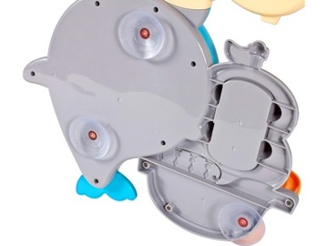 ЛОДКА С ПИНГВИНАМИ ДЕЛЬФИН ИГРУШКА ДЛЯ ВАННЫ