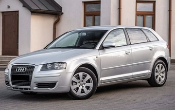 Audi A3 8P Hatchback 3d 1.9 TDI 105KM 2005 Audi A3 Sportback 1.9TDI 105KM Climatron Alu Full Serwis Aso NOWY ROZRZAD, zdjęcie 5