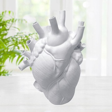 Анатомическое сердце Ваза для цветов Статуя Цветочный горшок