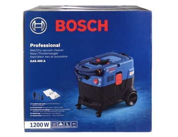 ПРОМЫШЛЕННЫЙ ПЫЛЕСОС 1200ВТ ГАЗ 400 А BOSCH