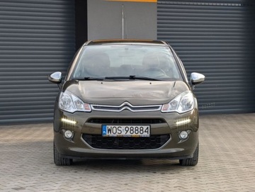 Citroen C3 II Hatchback facelifting 1.2 VTi 82KM 2014 Citroen C3 Exclusive Klima Welur Serwis Gwarancja 1.2 Benzyna 82KM, zdjęcie 1