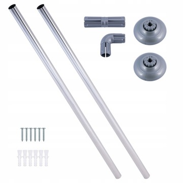 DRĄŻEK PRYSZNICOWY DO ZASŁONY NAROŻNY BESSER