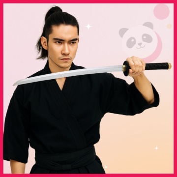 НИНДЗЯ МЕЧ СУПЕРГЕРОЙ ВОИН САМУРАЙ РЫЦАРЬ БОЛЬШОЙ КОСПЛЕЙ 61 СМ 1 ШТ