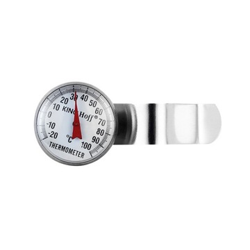 АНАЛОГОВЫЙ КУХОННЫЙ ТЕРМОМЕТР СО СТАЛЬНЫМ ЗАЖИМОМ