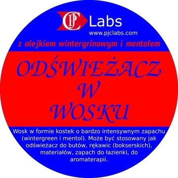 Odświeżacz w wosku