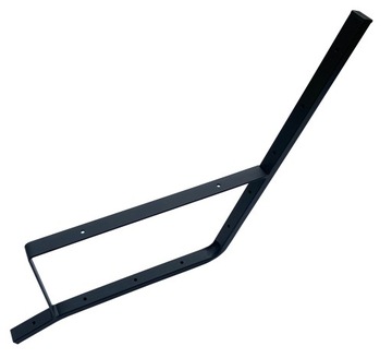 Набор боковых стальных ножек садовой скамейки с винтами и крючками