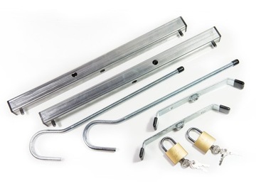 Ручка для крепления лестницы к багажнику при транспортировке навесного замка