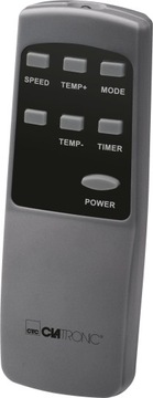 ПОРТАТИВНЫЙ КОНДИЦИОНЕР, ОСУШИТЕЛЬ, БЕСШУМНЫЙ ДИСТАНЦИОННЫЙ CLATRONIC CL, ЧЕРНЫЙ