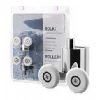 NEW TRENDY ROLKI DOLNE PODWÓJNE DO SZYB 5/6 MM