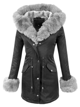 Зимняя куртка-парка на теплом меху _ ЦВЕТА _